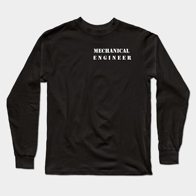 Mechanical Engineer T-shirts Long Sleeve T-Shirt by haloosh